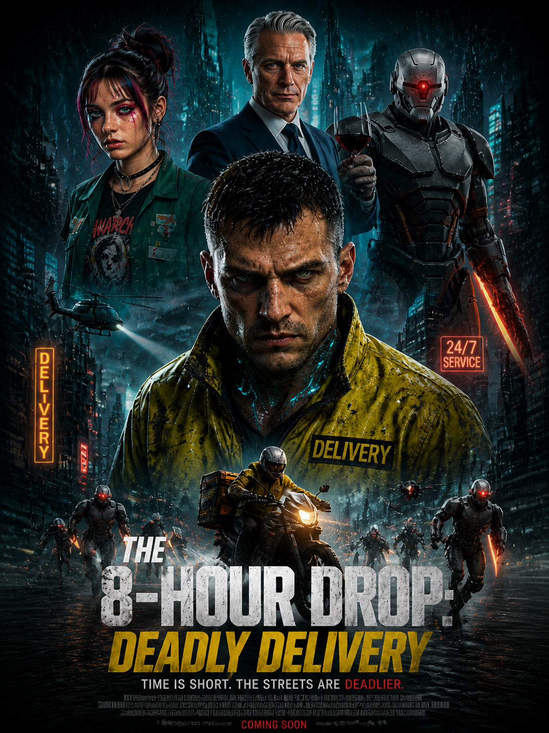 THE 8-HOUR DROP: DEADLY DELIVERY