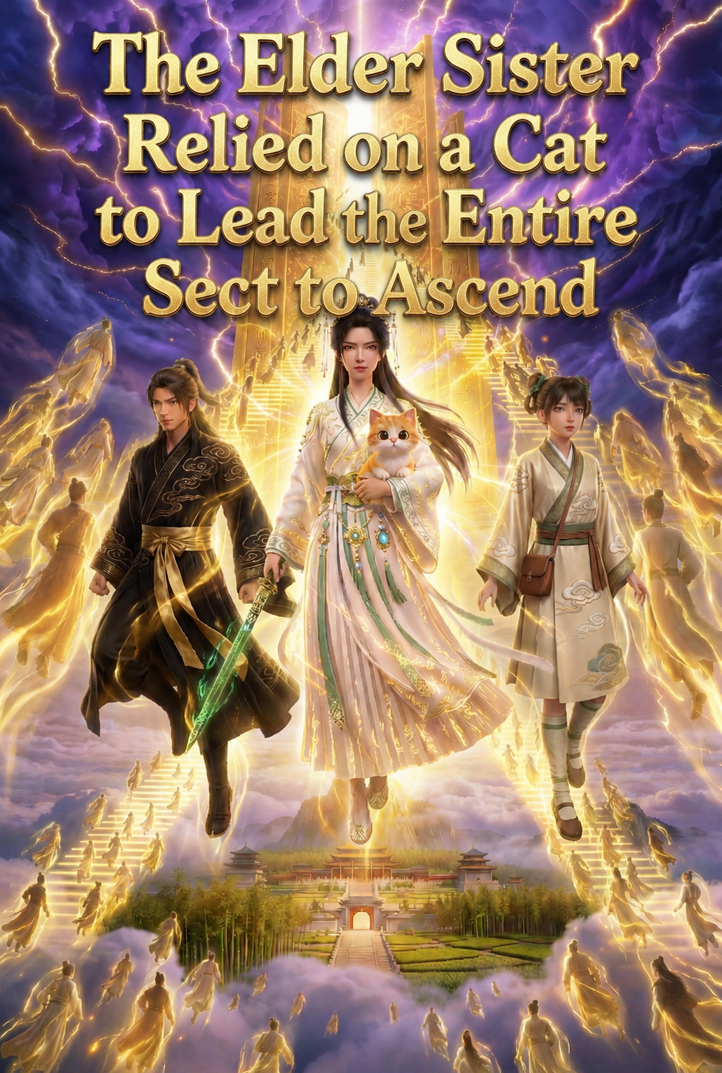 The senior sister led the entire sect to ascend by playing with cats.