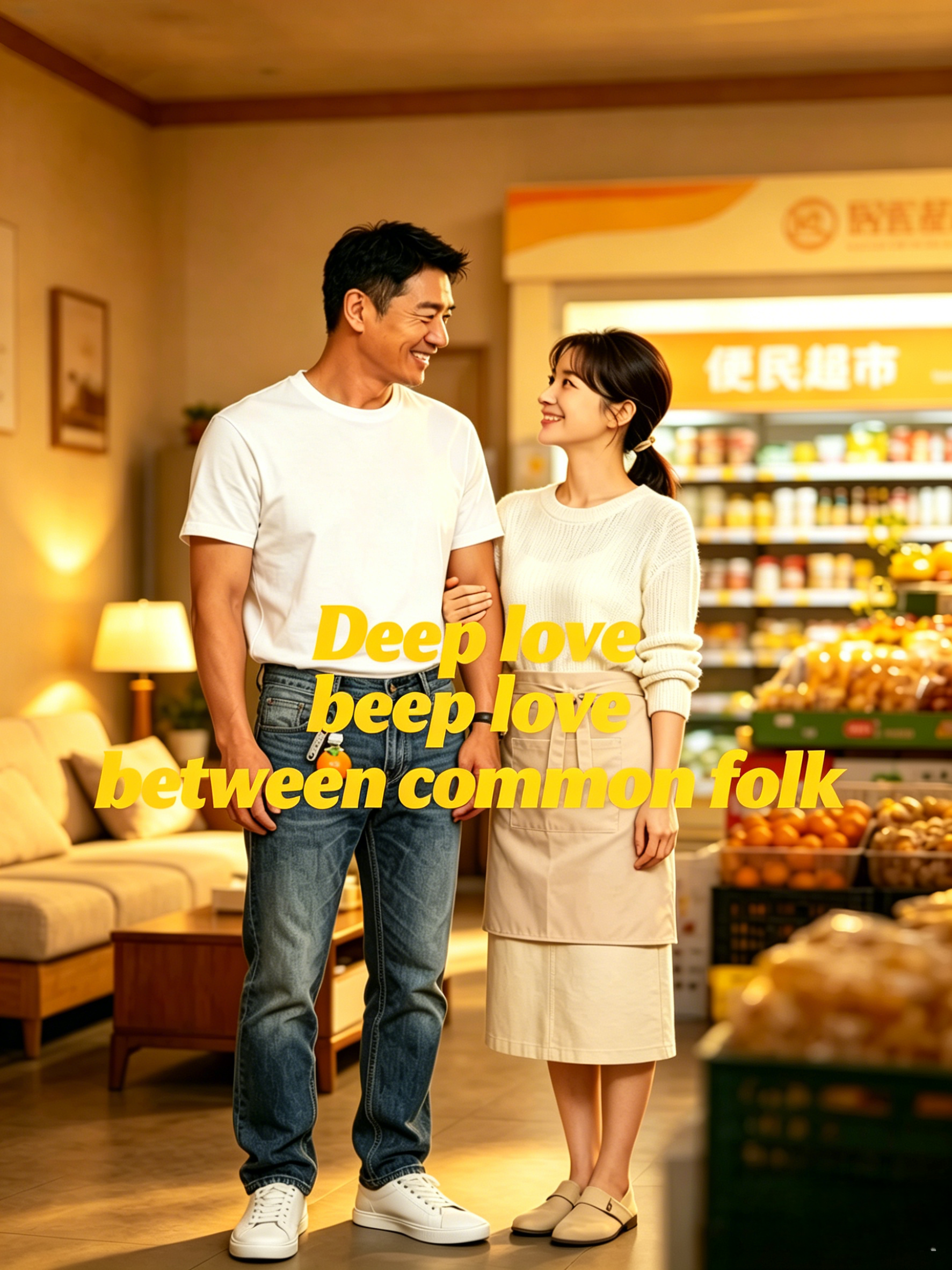 Deep love between common folk.