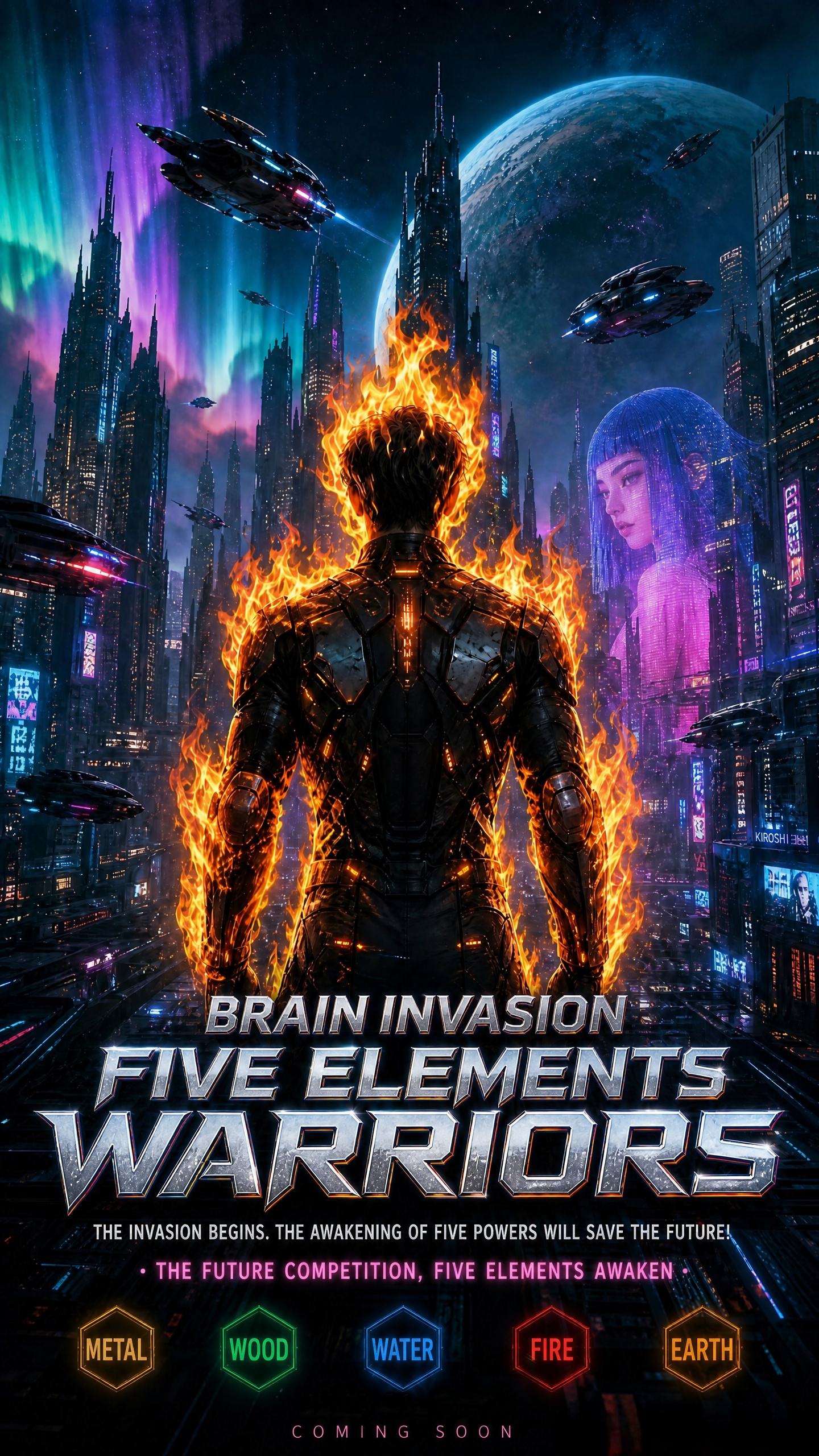 Brain Invasion: The Five Elements Warriors