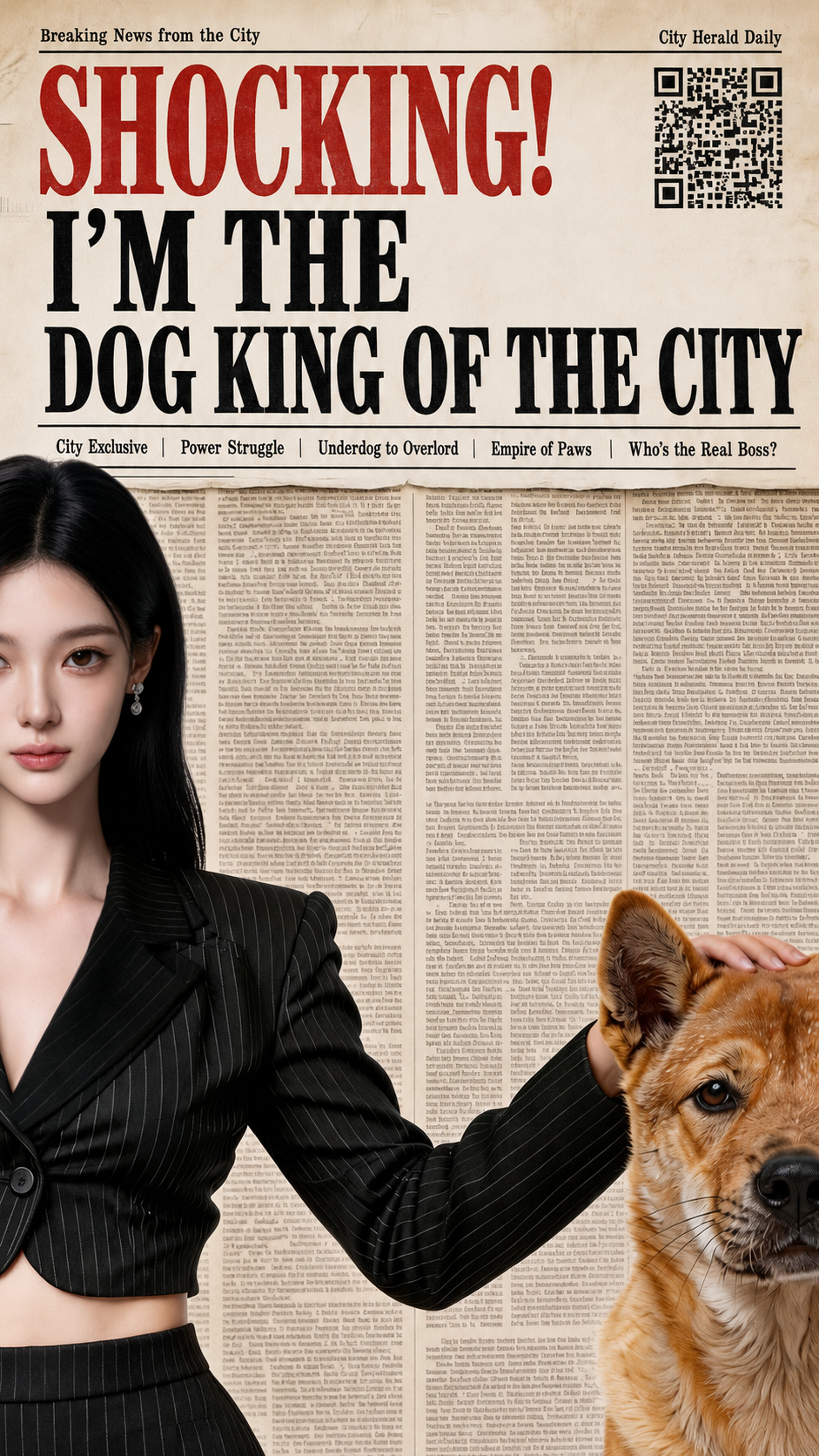 Shocking! I Became the Dog King in the City