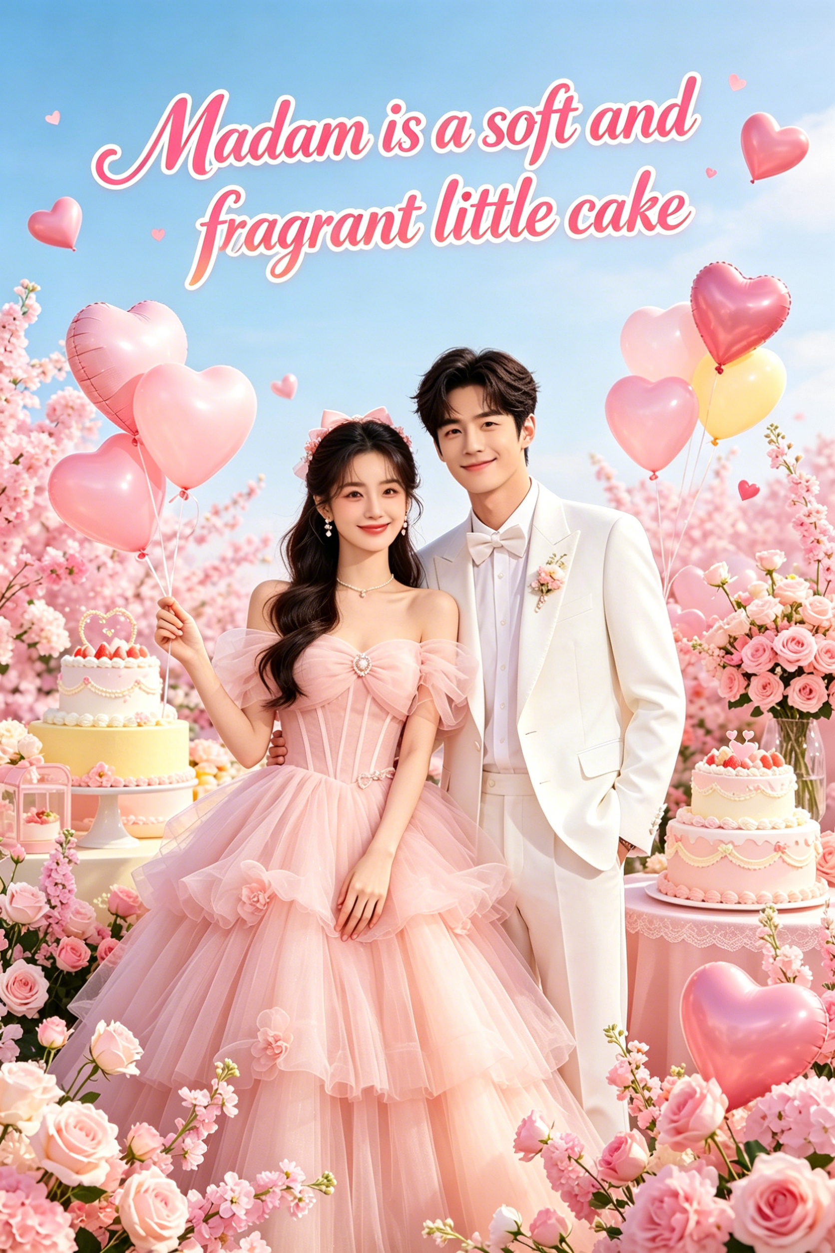 Madam is a soft and fragrant little cake