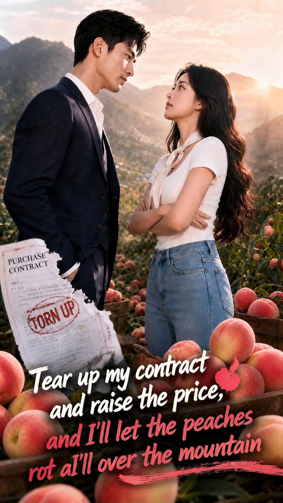 Tear up my contract and raise the price, and I'll let the peaches rot all over the mountain