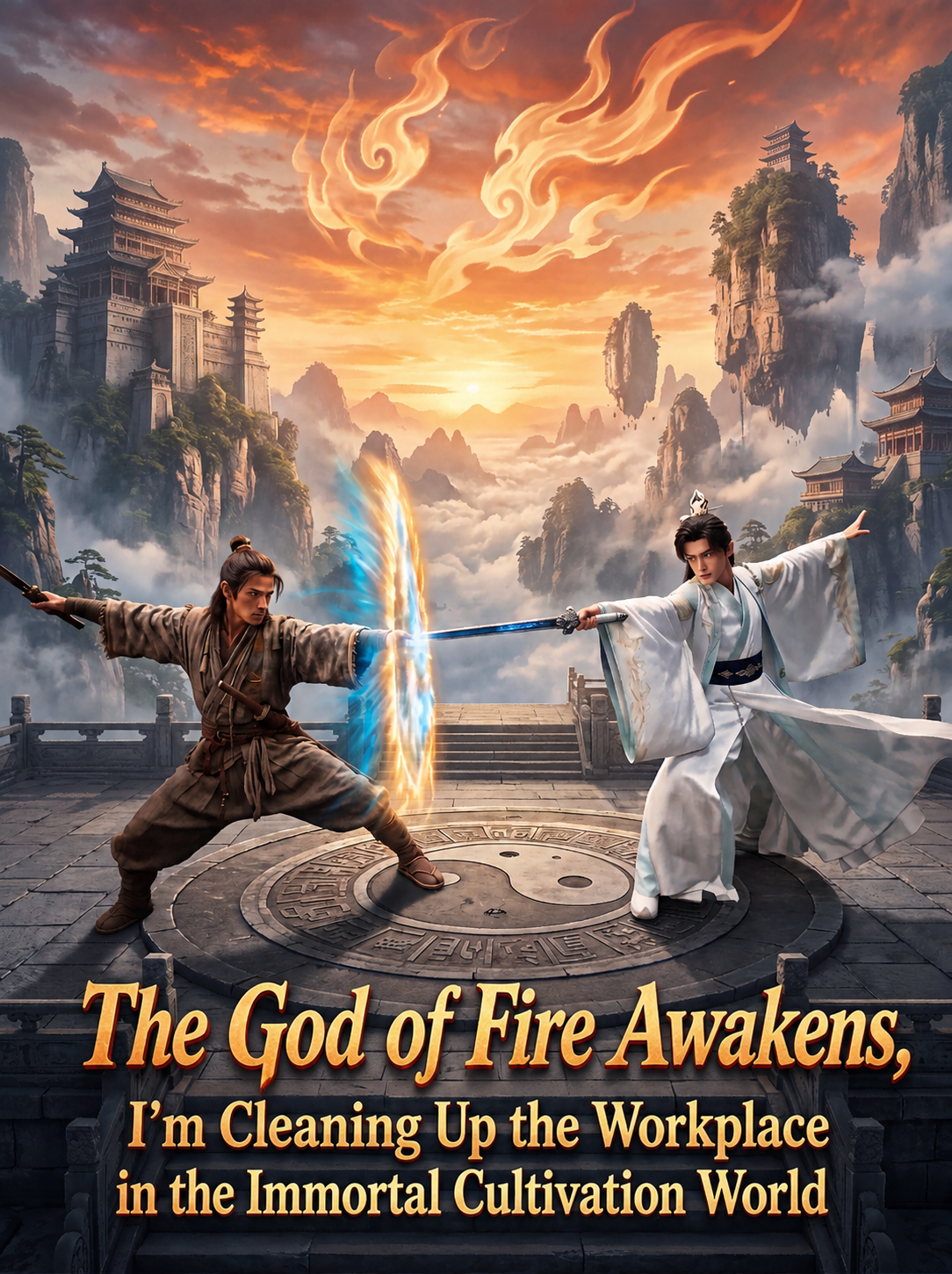 The God of Fire Awakens, I'm Cleaning Up the Workplace in the Immortal Cultivation World