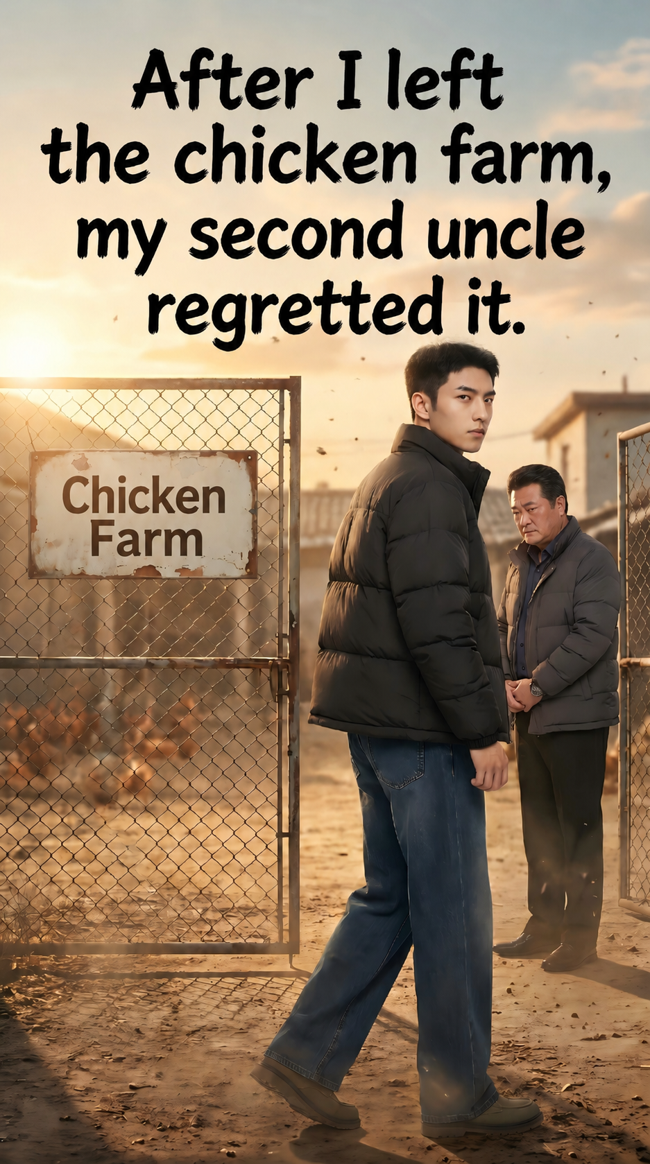 After I left the chicken farm, my second uncle regretted it.