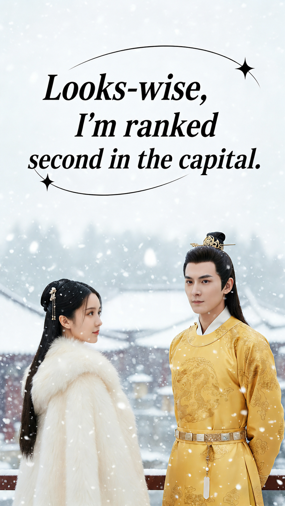Looks-wise, I'm ranked second in the capital.