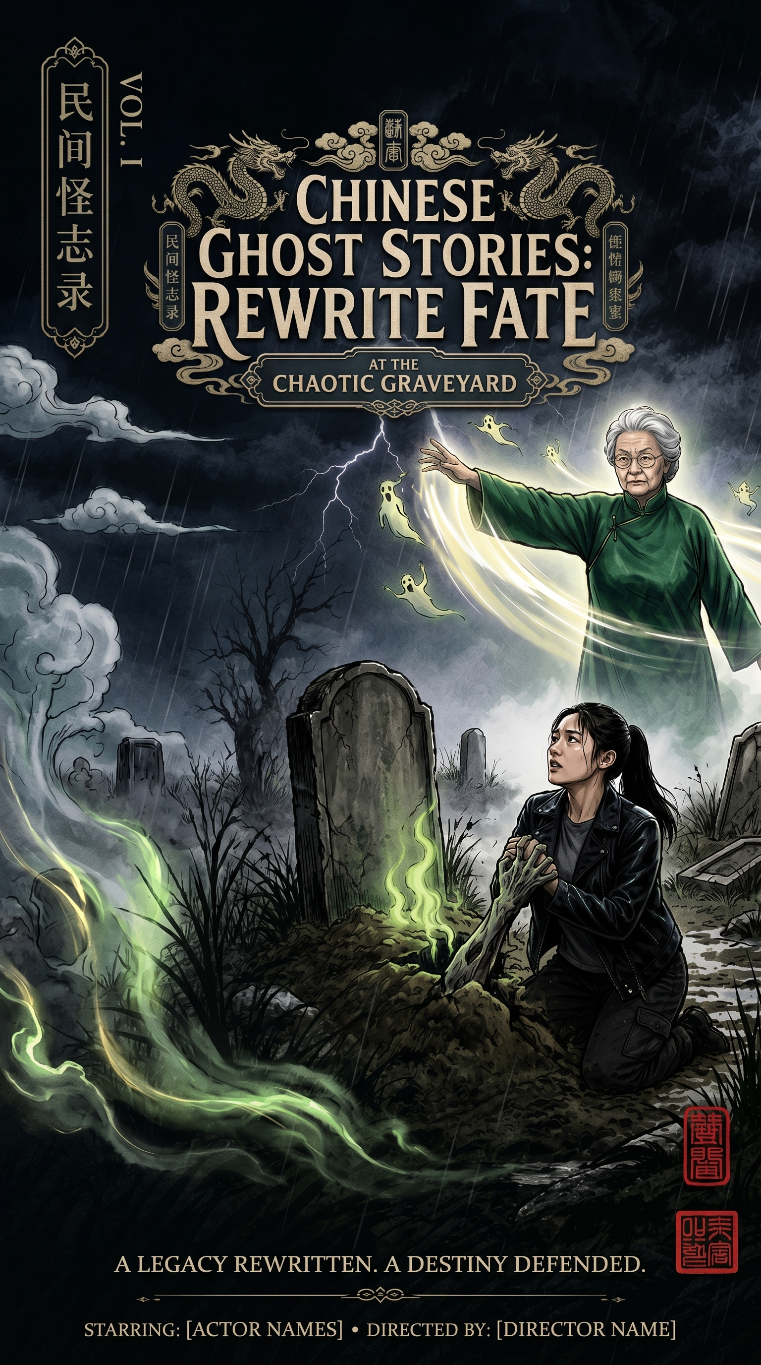 Chinese Ghost Stories: Rewrite Fate at the Chaotic Graveyard