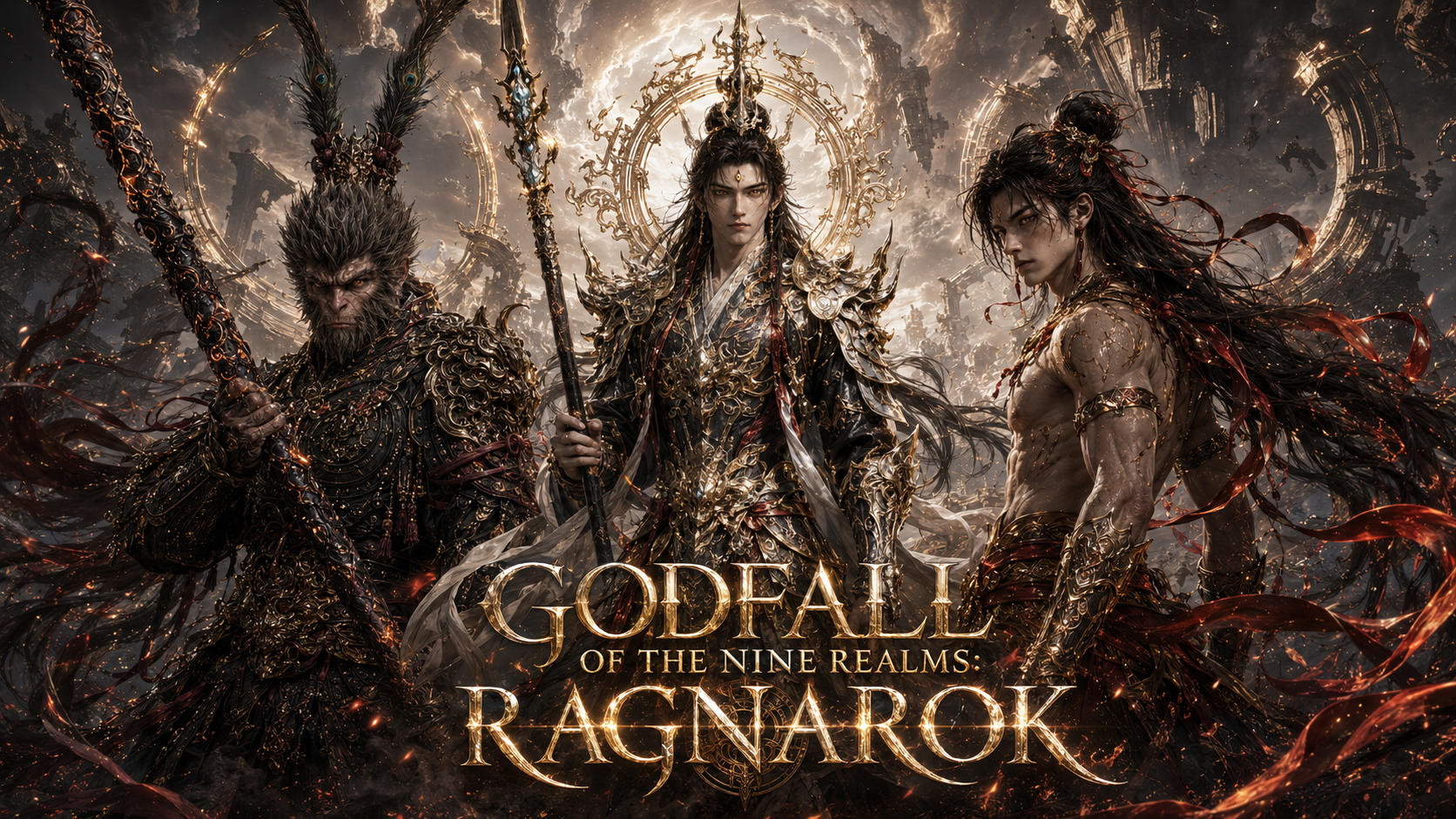 God falls into nine realms: Ragnarok