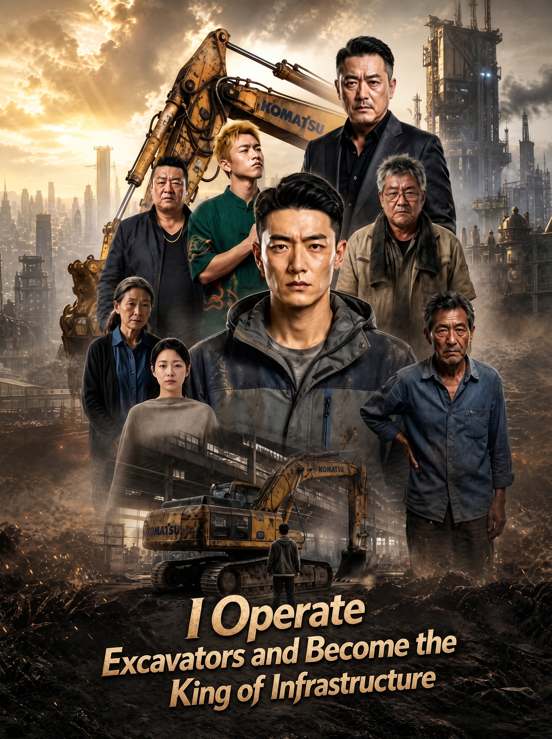I Operate Excavators and Become the King of Infrastructure