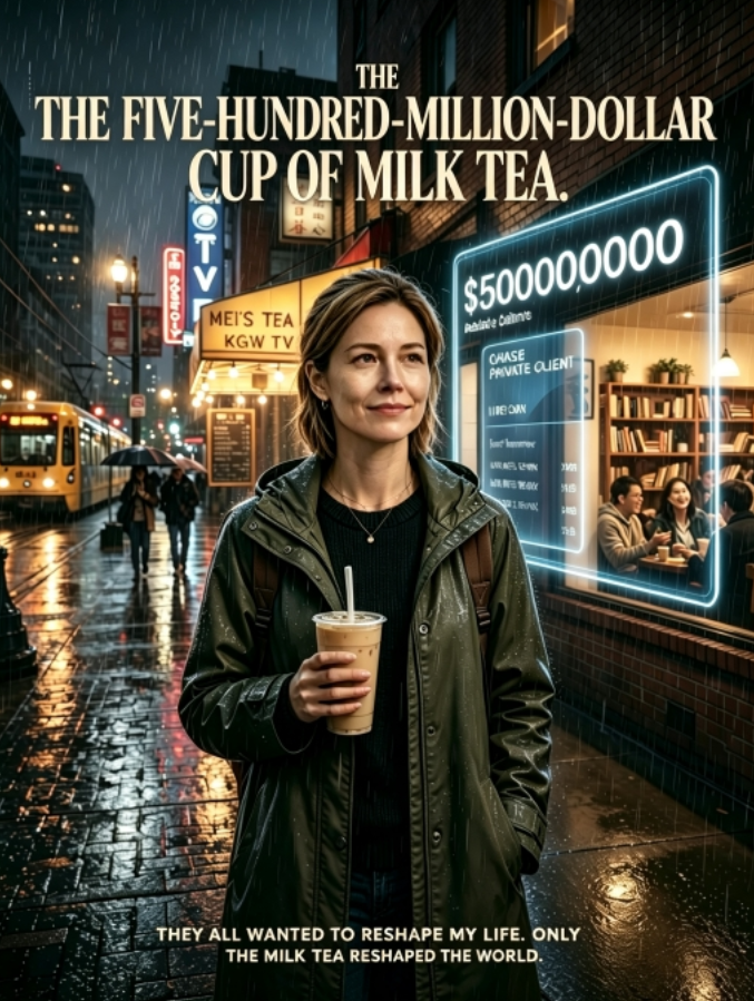 THE FIVE-HUNDRED-MILLION-DOLLARCUP OF MILK TEA