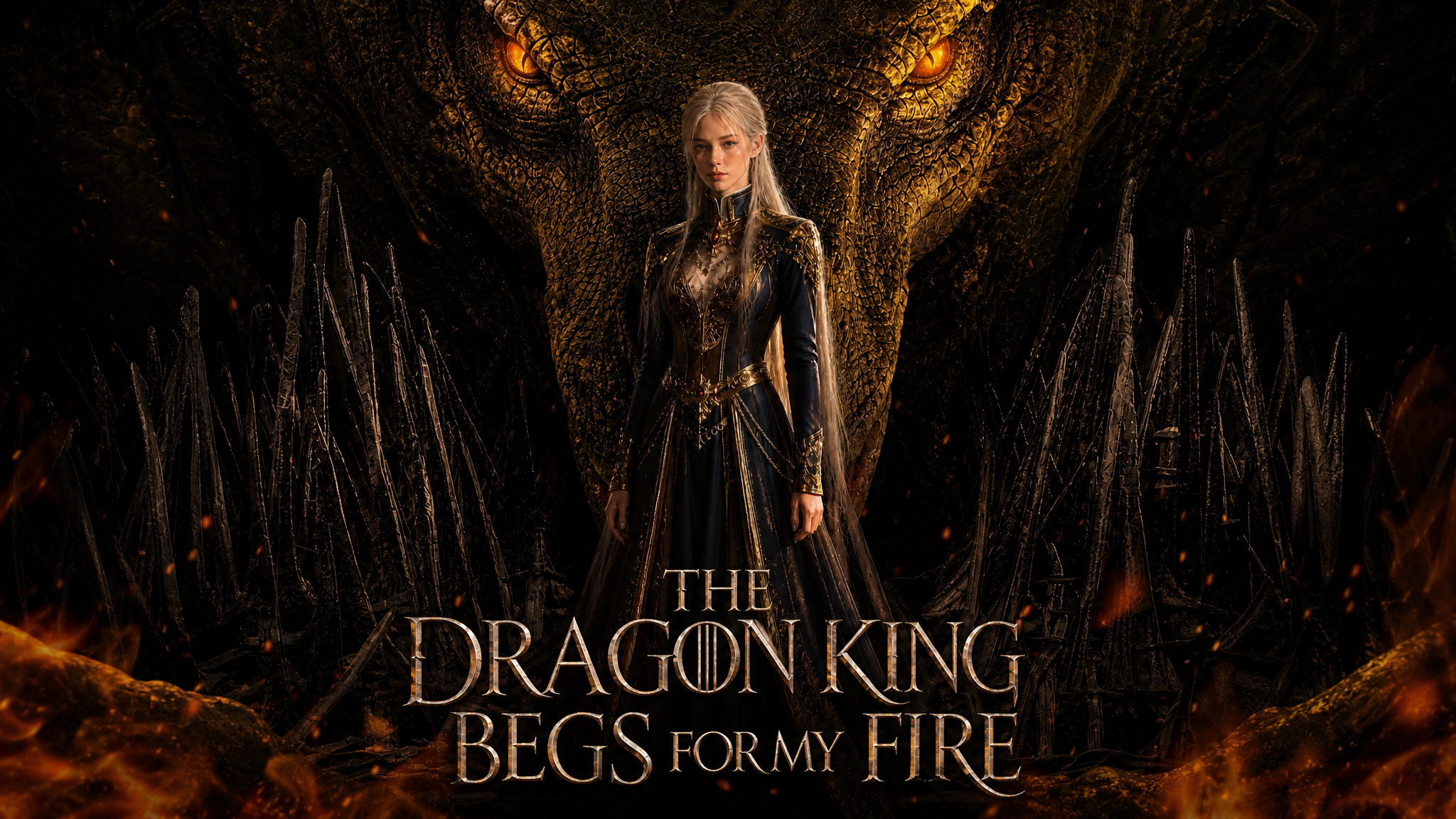 THE DRAGON KING BEGS FOR MY FIRE