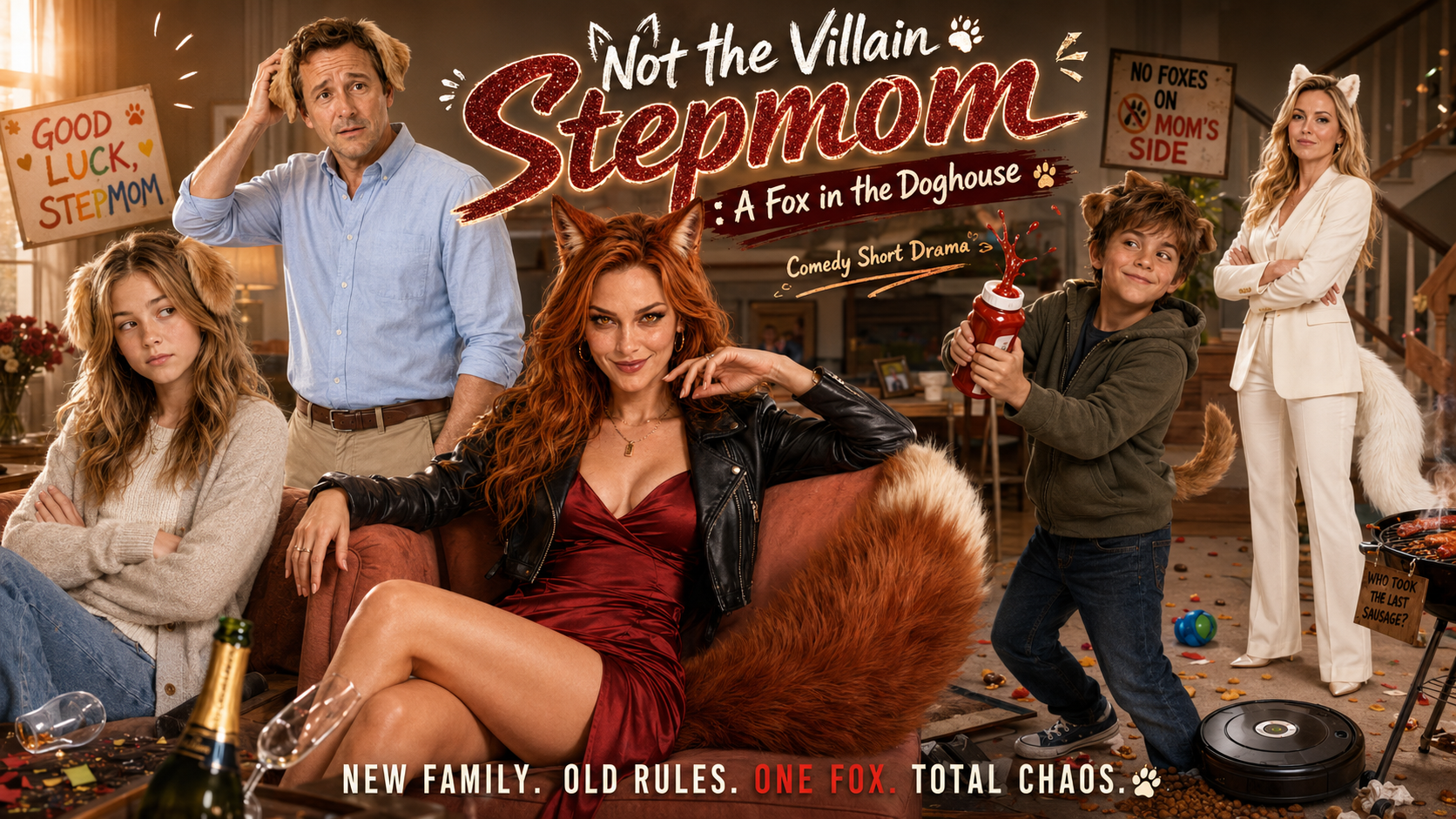 Not the Villain Stepmom: A Fox in the Doghouse