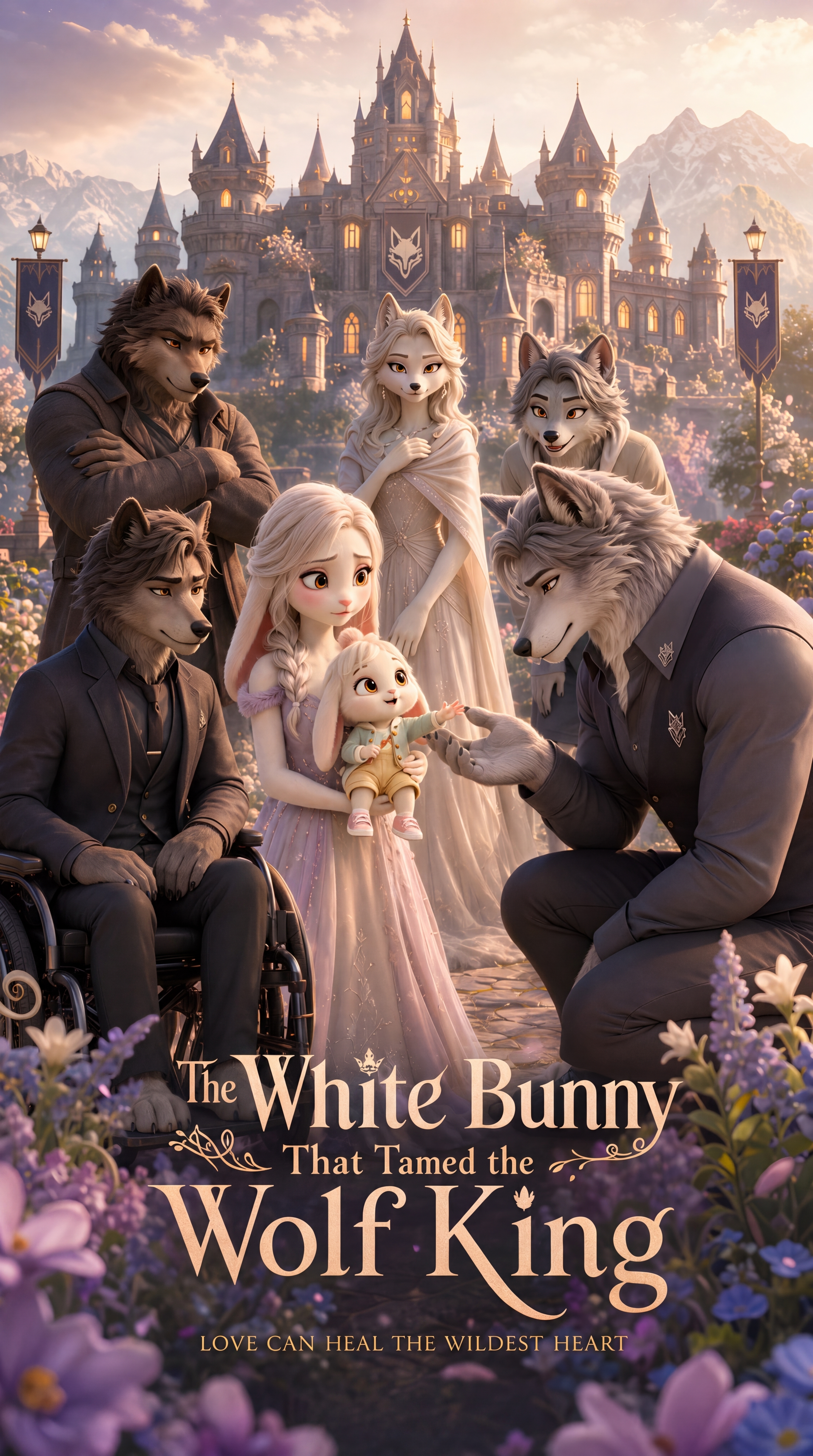 The White Bunny That Tamed the Wolf King