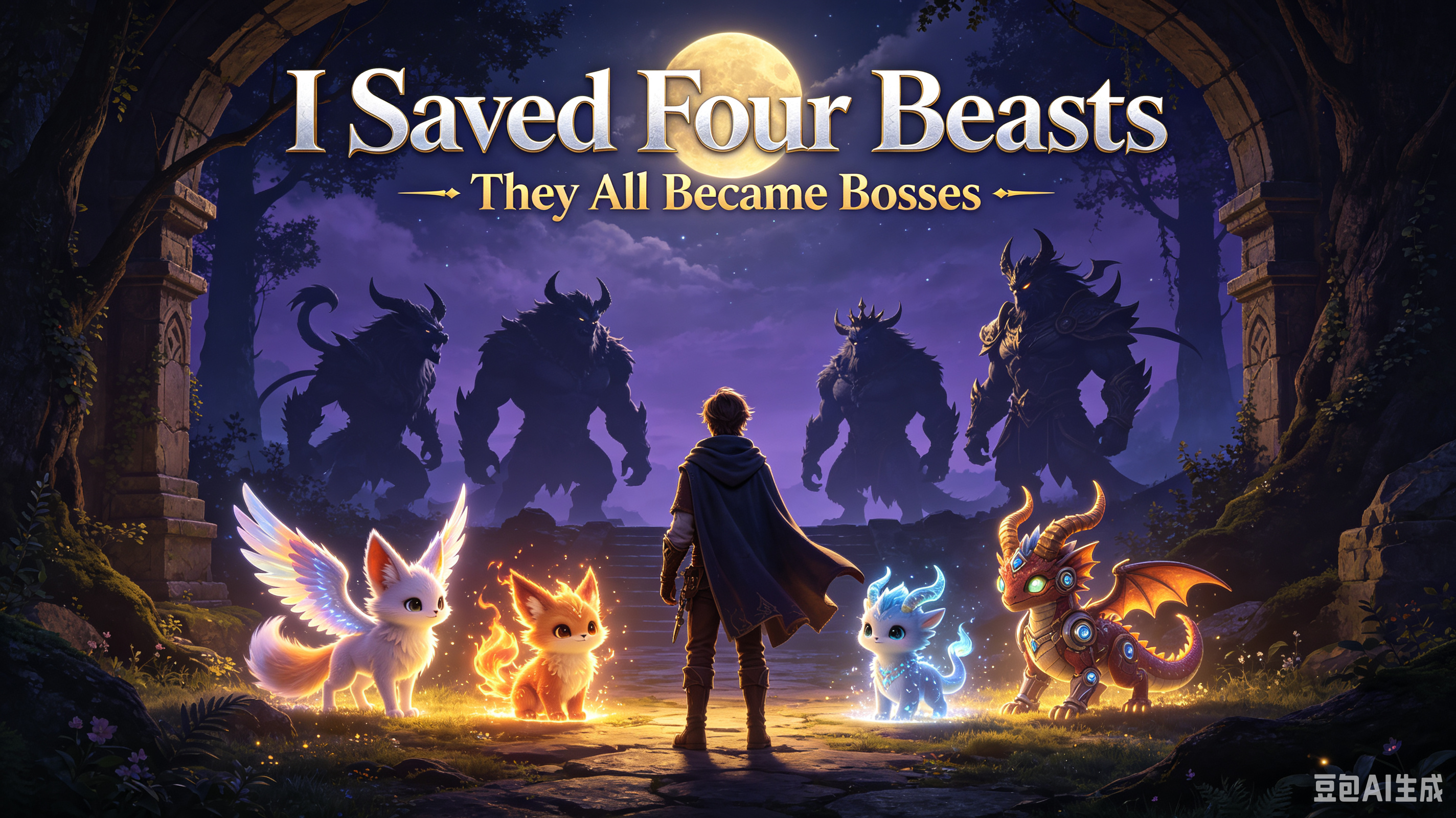 I Rescued Four Beasts, They Are All Big Shots