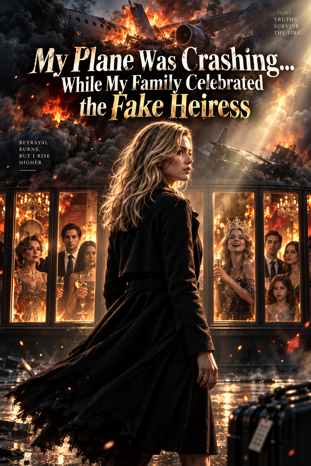 My Plane Was Crashing… While My Family Celebrated the Fake Heiress