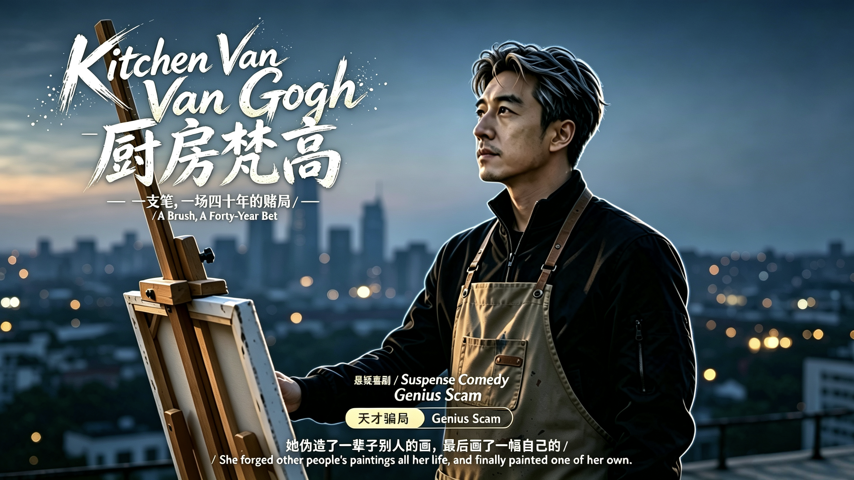 Kitchen Van Gogh poster